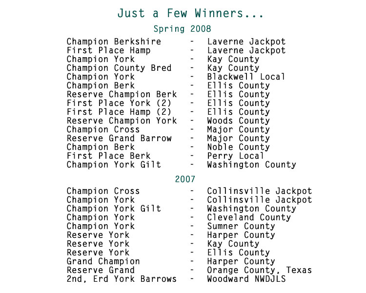 Greer Winners